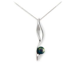 Collier argent & perle(s) de Tahiti Iza B - CA-013-COL