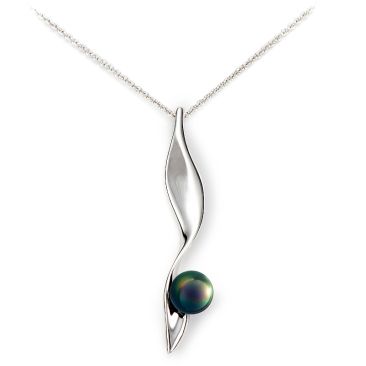 Collier argent & perle(s) de Tahiti Iza B - CA-013-COL