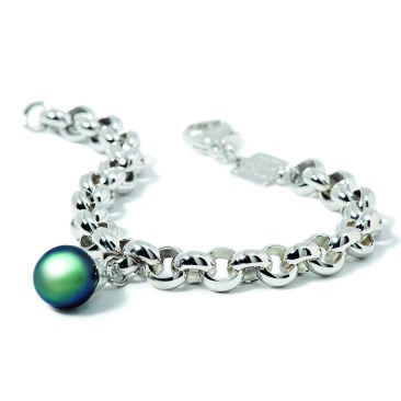 Bracelet argent & perle(s) de Tahiti Iza B - EF-003-BRA