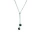 Collier argent & perle(s) de Tahiti Iza B - EP-036-COL