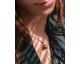 Collier étoile argent, perle(s) de Tahiti & diamant(s) Iza B - FEZ22N004HP