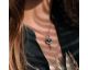 Collier serpent argent, perle(s) de Tahiti & diamant(s) Iza B - FEZ22N009HP