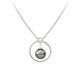 Collier argent, perle(s) de Tahiti & diamant(s) Iza B - FEZ23N004HP