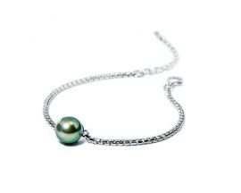 Bracelet argent & perle(s) de Tahiti Iza B - NI-025-BRA