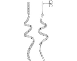 Boucles d'oreilles pendants argent - 335128.1