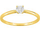Bague solitaire or & diamant synthétique Diamanti - DS1015.20