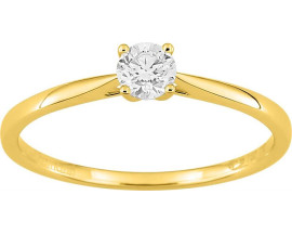 Bague solitaire or & diamant synthétique Diamanti - DS1015.20