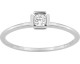 Bague solitaire or & diamant synthétique Diamanti - DS1102.21