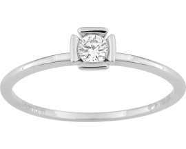 Bague solitaire or & diamant synthétique Diamanti - DS1102.21 Bague solitaire or & diamant synthétique Diamanti - DS1102.21