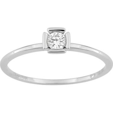 Bague solitaire or & diamant synthétique Diamanti - DS1102.21