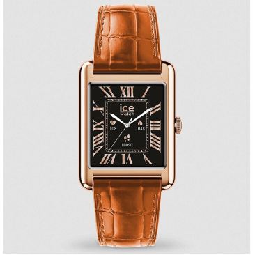 Montre ICE smart - TKS 2.0 - Rose-gold - Cognac croco - 025383