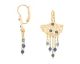 Boucles d'oreilles pendants Franck Herval - 12--69657