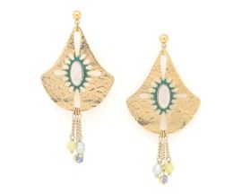 Boucles d'oreilles pendants Franck Herval - 12--69888 Boucles d'oreilles pendants Franck Herval - 12--69888