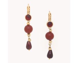 Boucles d'oreilles dormeuses Nature Bijoux - 12--90413 Boucles d'oreilles dormeuses Nature Bijoux - 12--90413