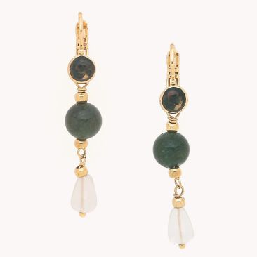 Boucles d'oreilles dormeuses Nature Bijoux - 12--90416