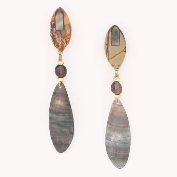 Boucles d'oreilles pendantes Nature Bijoux - 12--90422