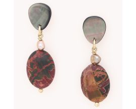 Boucles d'oreilles pendantes Nature Bijoux - 12--90423 Boucles d'oreilles pendantes Nature Bijoux - 12--90423