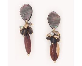 Boucles d'oreilles pendantes Nature Bijoux - 12--90424 Boucles d'oreilles pendantes Nature Bijoux - 12--90424