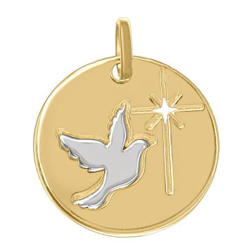 Médaille or colombe Stepec - dJJSIO