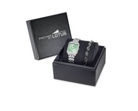 Coffret montre femme + bijou Lotus - 19010/4