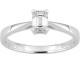 Bague solitaire or & diamant synthétique 0.50 carat Diamanti - DS1020.21
