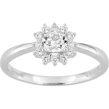 Bague or & diamants synthétiques 0.67 carat Diamanti - DS1070.21