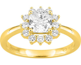 Bague or & diamants synthétiques 1.31 carats Diamanti - DS1072.20 Bague or & diamants synthétiques 1.31 carats Diamanti - DS1072.20