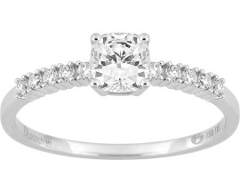 Bague solitaire or & diamants synthétiques 0.63 carat Diamanti - DS1074.21 Bague solitaire or & diamants synthétiques 0.63 carat Diamanti - DS1074.21