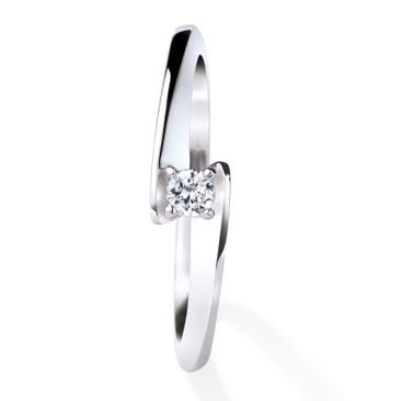 Bague envol or & diamant(s) 04BB06G -Garel