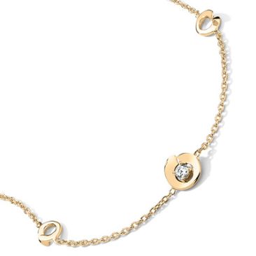 Bracelet Envol or & diamant(s) Garel - 34AG10J