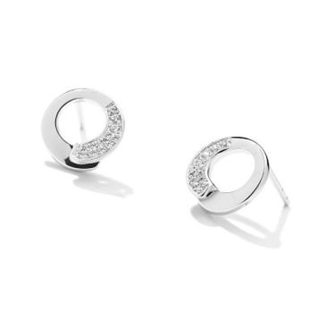 Boucles d'oreilles boutons Envol or & diamant(s) Garel - 74LA15G