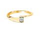 Bague Envol or & diamant(s) 04BB15J - Garel