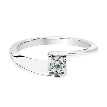 Bague Envol or & diamant(s) Garel - 04BB25G