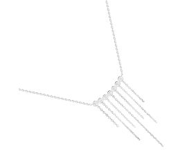 Collier argent oxydes Phebus - 70700367
