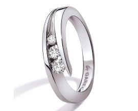 Bague Neima or & diamant(s) Garel - 14PR10G