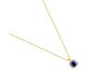 Collier or, saphir & diamant(s) synthétique(s) Diamanti - 9KLGS229Y