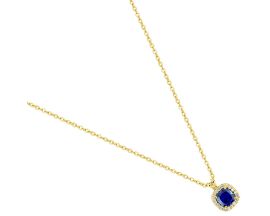 Collier or, saphir & diamant(s) synthétique(s) Diamanti - 9KLGS229Y