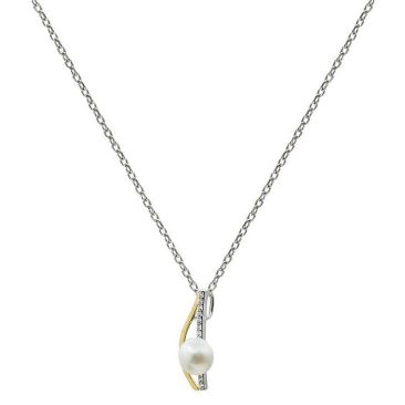 Collier argent et perle & oxydes LINEARGENT - 19922-PE