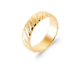 Bague plaqué or Stepec - IPPPBTPP