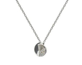 Collier argent & oxydes LINEARGENT - 19921-PE