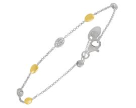 Bracelet argent oxydes Jourdan - AJF280079B