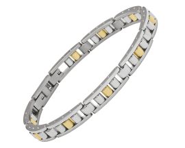 Bracelet acier bicolore Jourdan - JH110060B