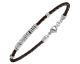 Bracelet acier & cuir Jourdan - JH150214B