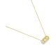 Collier argent doré Charles Garnier - AGF170219N