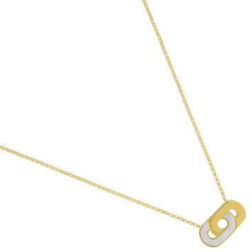 Collier argent doré Charles Garnier - AGF170219N