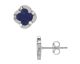 Boucles d'oreilles argent lapis lazuli Charles Garnier - AGF170238E