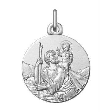 Médaille Saint Christophe argent - 336555