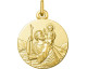 Médaille Saint Christophe or Stepec - 9KAY3053