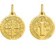 Médaille St Benoit or Stepec - 9KAY3164