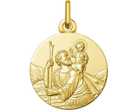 Médaille Saint Christophe or Stepec - AY3052